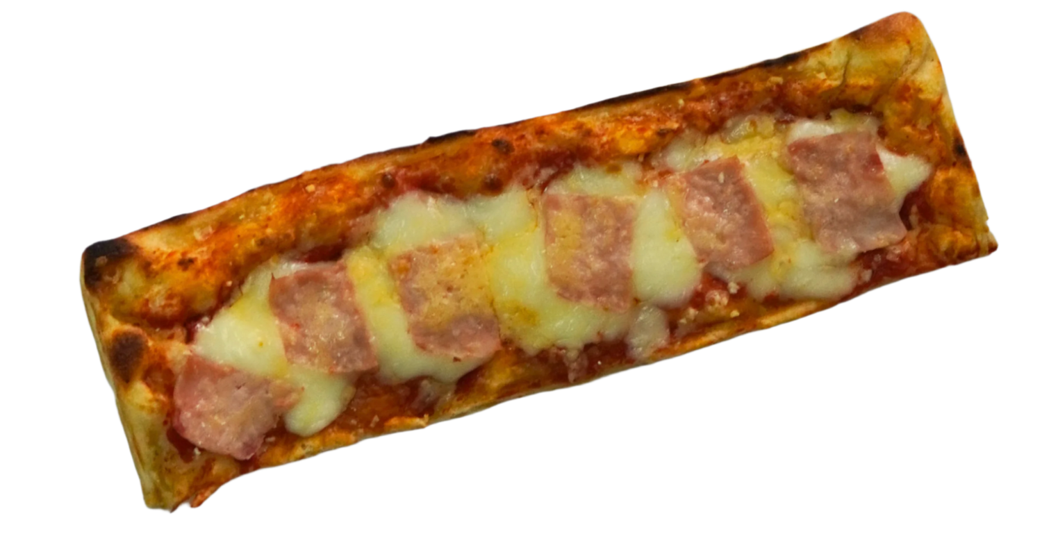 Ham & Cheese Sicilian Pizza