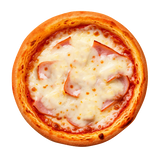HAM AND CHEESE PIZZA